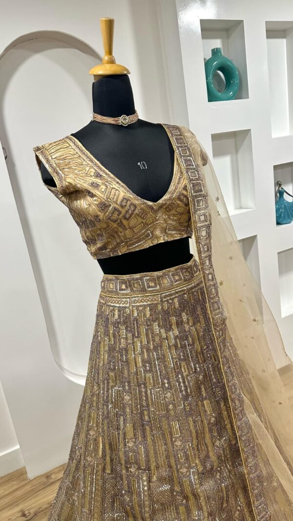 Party Wear Lehenga - Image 4