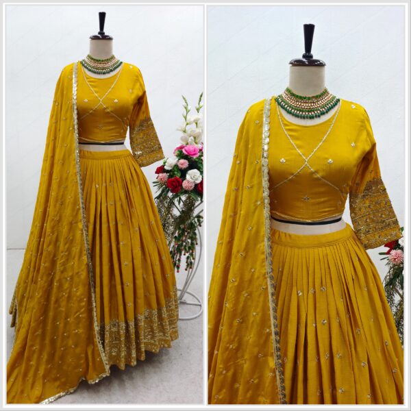 Lehenga - Siqwans work - Image 5